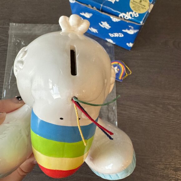 Vintage 1986 American Greetings Rainbow Beak Bird "Burd" Toucan Figurine - Picture 10 of 14